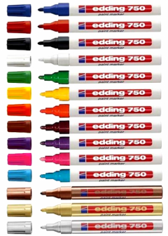 Edding 750 Маркер лаковый на нитрокраске